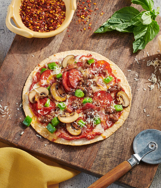 Easy Keto Meat Lovers Pizza